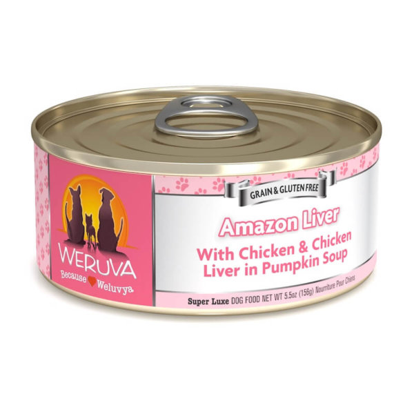 Image of tin for Weruva Classic Dog Amazon Liver food