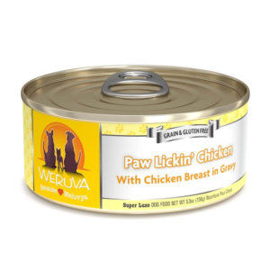 Image of tin Weruva Classic Dog Paw Lickin Chicken food