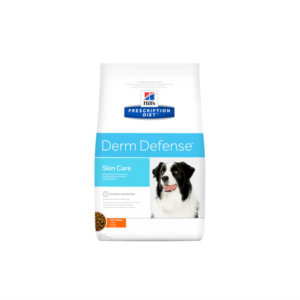 Bag image for Hill's prescription dry food for dogs – derm defense skin care formula, with chicken