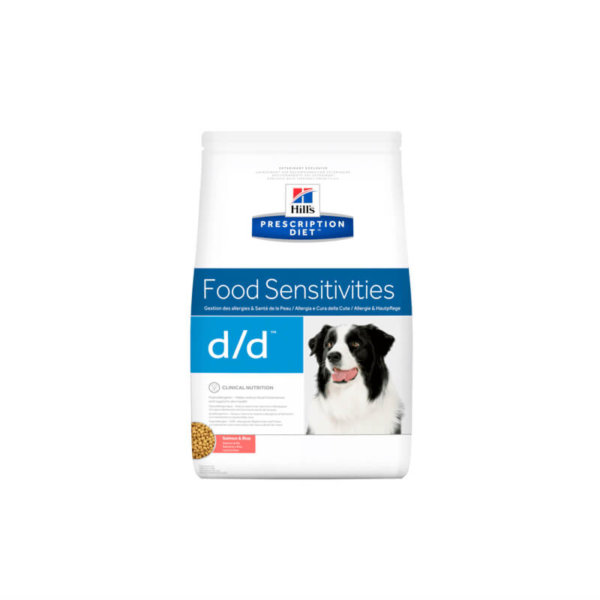 Bag image for Hill's prescription dry food for dogs – d/d food sensitivities formula, with salmon