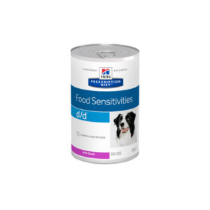 Image for Hill’s prescription canned food for dogs – food allergy care with salmon