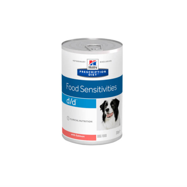 Image for Hill’s prescription canned food for dogs – food allergy care with salmon