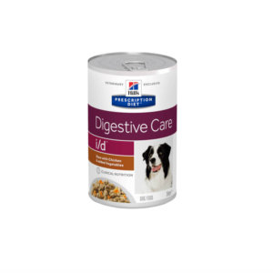 Image for Hill’s prescription food stew tin for dogs – i/d digestive care formula with chicken and vegetable