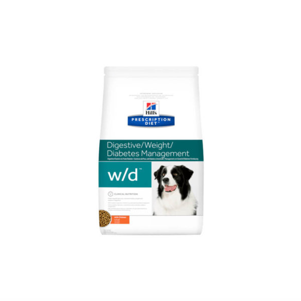 Bag image for Hill's prescription dry food for dogs – w/d diabetes care formula, with chicken