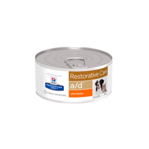 Image for Hills Prescription food for dogs and cats recovering from illness or surgery a/d formula tin with chicken