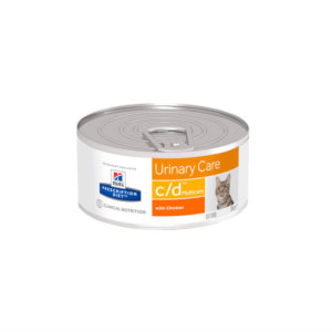 Image of tin Hills Prescription Diet for cats - urinary care, c/d formula