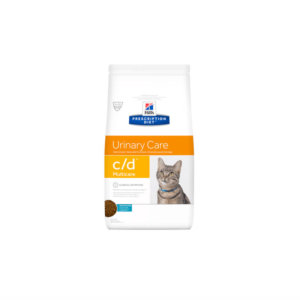 Bag image for Hills prescription dry food for cats - c/d formula for urinary multicare - ocean fish recipe