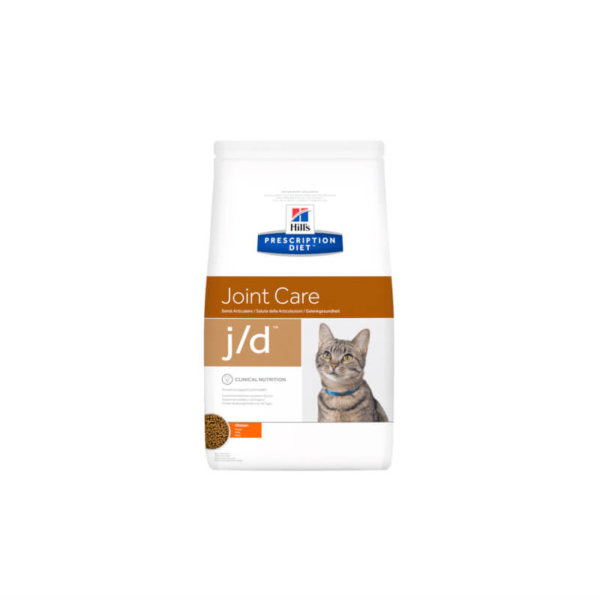 Bag image for Hills prescription dry food for cats - j/d formula for mobility