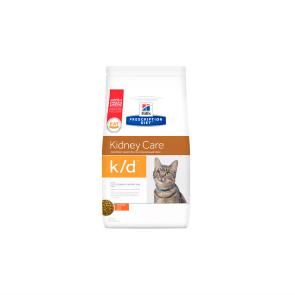 Bag image for Hills Prescription dry food for cats - k/d formula for kidney care