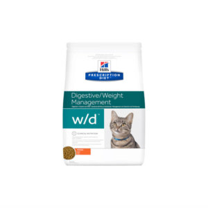 Bag image for Hills Prescription dry food for cats - w/d formula for diabetes and weight care