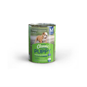 Image for Montego Classic Puppy chicken and rice wet food in a tin