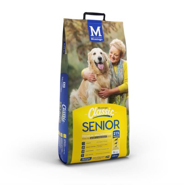 Bag image for Montego Classic dry dog food for senior dogs