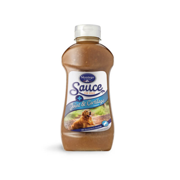 Image of bottle Montego Sauce for Dogs Plus Joint and Cartilage Support