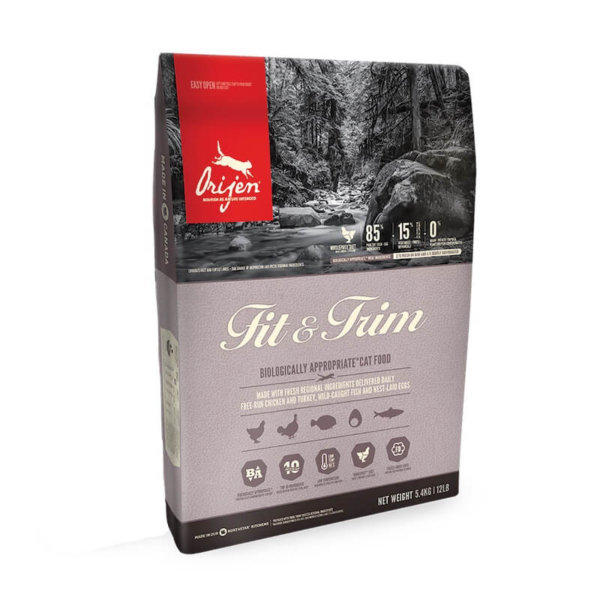 Bag image for Origen Fit and Trim cat food