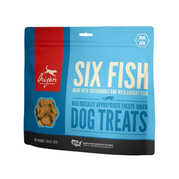 Bag image for Orijen Six Fish Freeze Dried dog treats