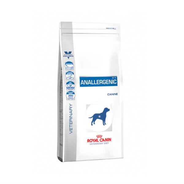 Bag image for Royal Canin Veterinary Diet Dry food Anallergenic formula for dogs