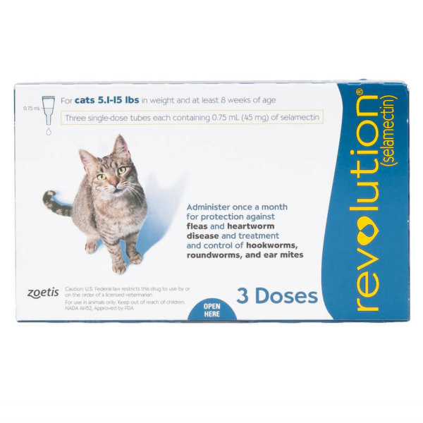 Revolution flea treatment for cats