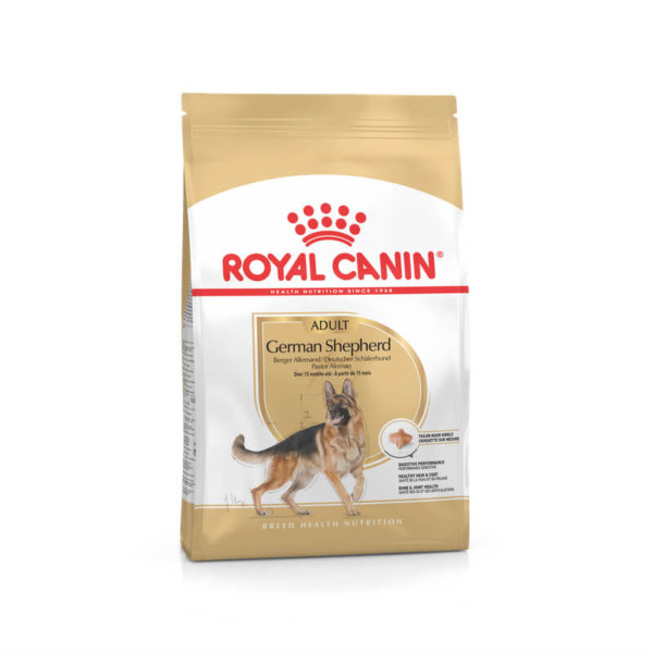 Bag image for Royal Canin dry dog food for German Shepherd Adult