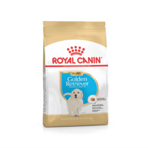 Bag image for Royal Canin dry dog food for Golden Retriever Puppy