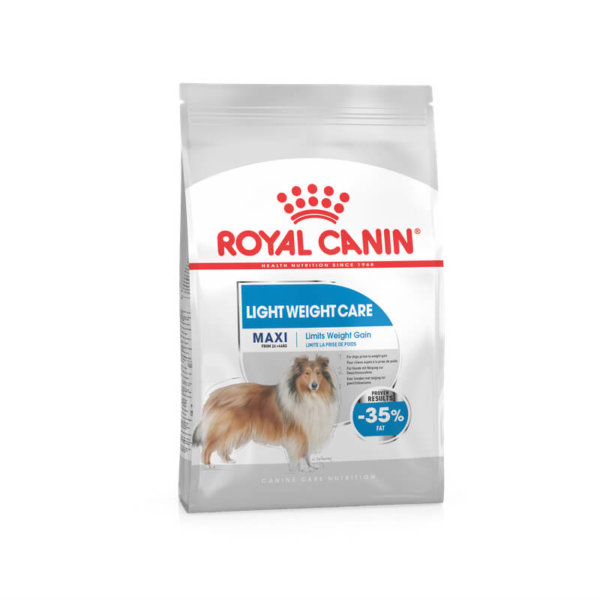 Bag image for Royal Canin dry food for Light Weight Care for Maxi dog breeds