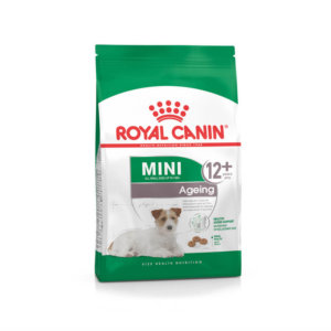 Bag image for Royal Canin dry food for Mini Breed Ageing 12+ adult