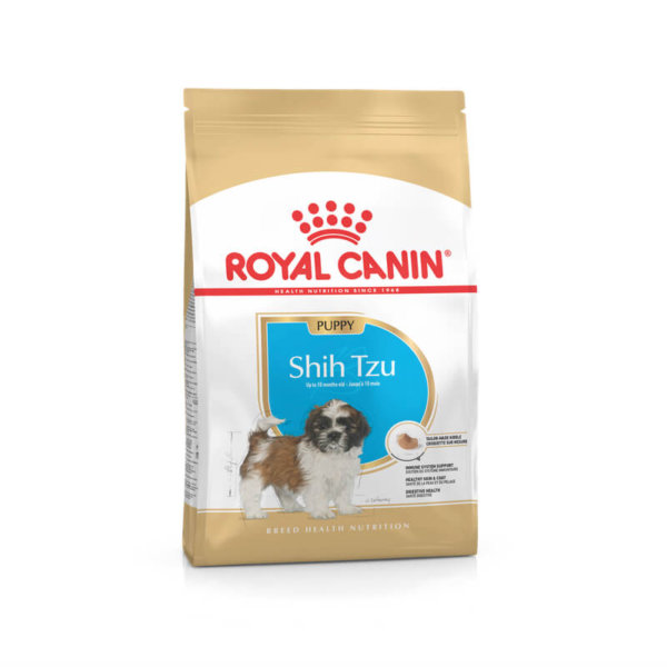 Bag image for Royal Canin dry dog food for Shih Tzu Puppy