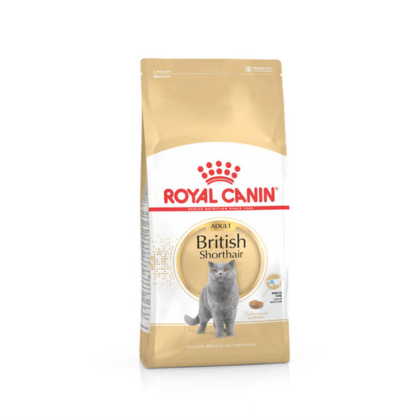 Bag image for Royal Canin dry cat food for British Shorthair adult