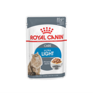 Image for Royal Canin Ultra Light cat food pouch