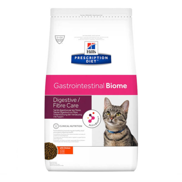 Image for bag Hill's prescription food for cats, dry food gastrointestinal biome formula