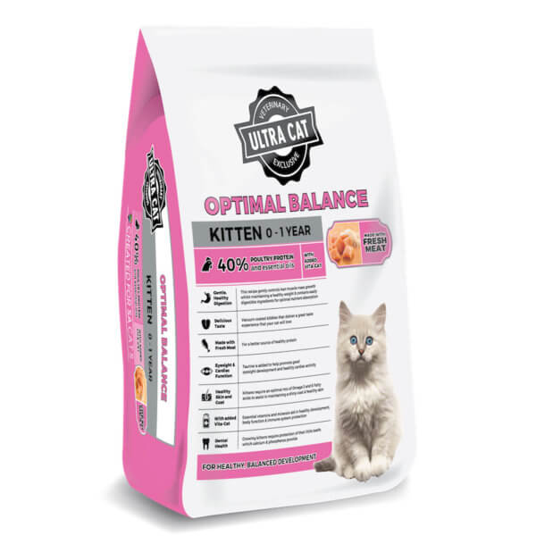 Image for Ultra Cat Optimal Balance dry food for kittens