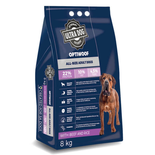 Image for Ultra Dog Optiwoof dry food for adult dogs