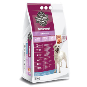 Image for Ultra Dog Superwoof dry food for senior dogs