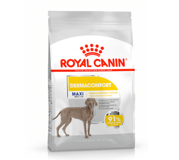 bag image for royal canin maxi dermacomfort dry food