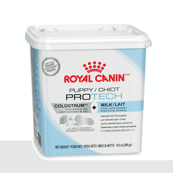 Royal Canin Canine Puppy ProTech milk supplement container image